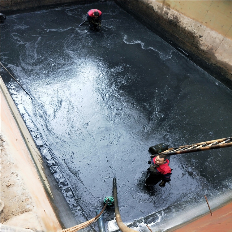 白沟废水池清理