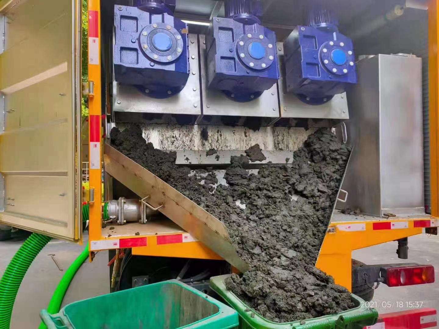 白沟化粪池清掏城市维护站-泥浆净化干湿分离处理